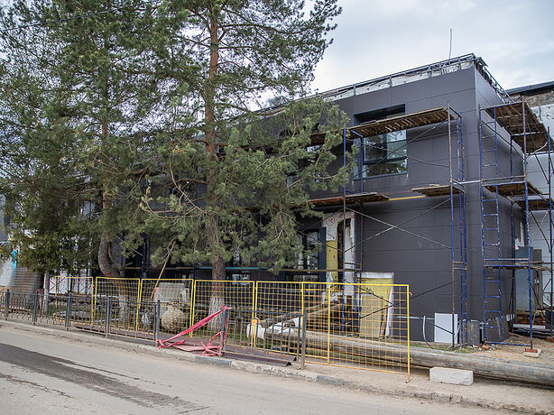 Капитальный ремонт спортивной школы «Старый Городок» выполнен на 60% Капитальный ремонт спортивной школы «Старый Городок» выполнен на 60%